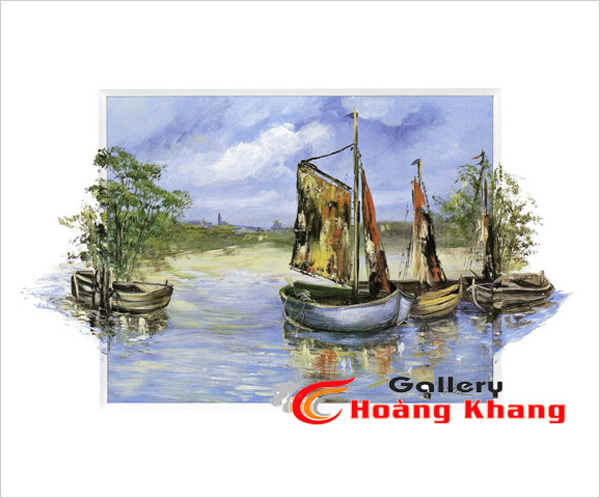 Tranh Thuyền Bườm